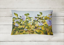 Load image into Gallery viewer, Water Hyacinth by Ferris Hotard Canvas Fabric Decorative Pillow