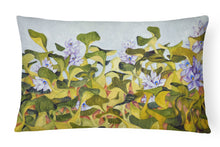 Load image into Gallery viewer, Water Hyacinth by Ferris Hotard Canvas Fabric Decorative Pillow