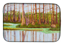 Load image into Gallery viewer, Bayou by Ferris Hotard Dish Drying Mat – Absorbent, Artistic Kitchen Essentials