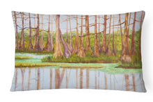 Load image into Gallery viewer, Bayou by Ferris Hotard Canvas Fabric Decorative Pillow