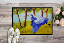 Load image into Gallery viewer, Fyling Heron by Ferris Hotard Doormat - 18x27 Decorative Floor Mat – Indoor/Outdoor Rug with Artistic Flair