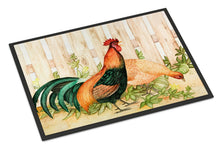 Load image into Gallery viewer, Chicken and Rooster by Ferris Hotard Doormat - 24x36 Decorative Floor Mat – Indoor/Outdoor Rug with Artistic Flair