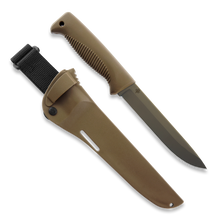 Load image into Gallery viewer, Peltonen M95 Ranger Puukko FDE Cerakote Coyote FJP060