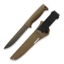 Load image into Gallery viewer, Peltonen M95 Ranger Puukko FDE Cerakote Coyote FJP060