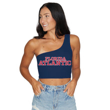 Load image into Gallery viewer, Florida Atlantic Owls Navy One Shoulder Top