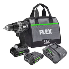 Load image into Gallery viewer, FLEX FX1151-2A 24V 1/2" 2 Speed Drill Driver Kit