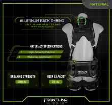 Load image into Gallery viewer, Frontline 250CTB Elite Construction Harness Aluminum Hardware and Suspension Trauma Straps S