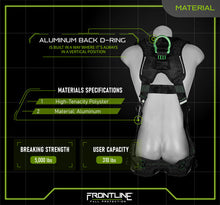 Load image into Gallery viewer, Frontline 250VTB Elite Vest Style Harness with Aluminum Hardware and Suspension Trauma Straps M/L