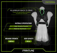 Load image into Gallery viewer, Frontline 250VTB Elite Vest Style Harness with Aluminum Hardware and Suspension Trauma Straps S