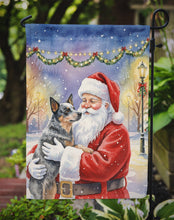 Load image into Gallery viewer, Australian Cattle Dog with Santa Claus Garden Flag