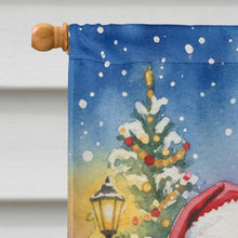 Load image into Gallery viewer, Bernese Mountain Dog with Santa Claus House Flag