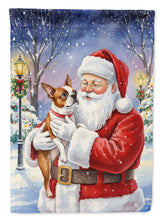 Load image into Gallery viewer, Red Boston Terrier with Santa Claus House Flag