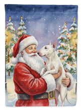 Load image into Gallery viewer, Bull Terrier with Santa Claus Garden Flag