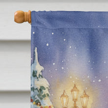 Load image into Gallery viewer, Bullmastiff with Santa Claus House Flag