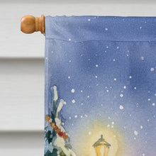 Load image into Gallery viewer, Dalmatian with Santa Claus House Flag