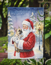 Load image into Gallery viewer, French Bulldog with Santa Claus Garden Flag