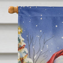 Load image into Gallery viewer, German Wirehaired Pointer with Santa Claus House Flag