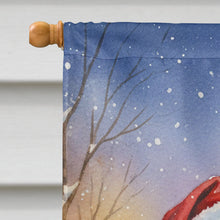 Load image into Gallery viewer, Great Pyrenees with Santa Claus House Flag