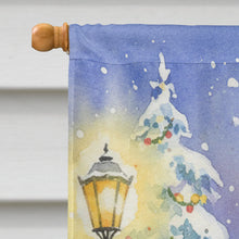 Load image into Gallery viewer, Jack Russell Terrier with Santa Claus House Flag