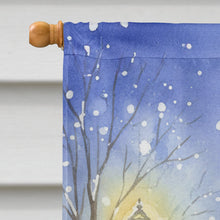 Load image into Gallery viewer, Maltese with Santa Claus House Flag