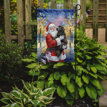 Load image into Gallery viewer, Newfoundland with Santa Claus Garden Flag