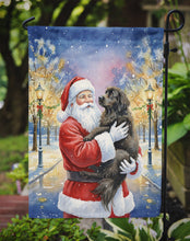 Load image into Gallery viewer, Newfoundland with Santa Claus Garden Flag