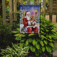 Load image into Gallery viewer, Norfolk Terrier with Santa Claus Garden Flag