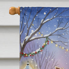 Load image into Gallery viewer, Norwich Terrier with Santa Claus House Flag