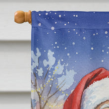 Load image into Gallery viewer, Pug with Santa Claus House Flag