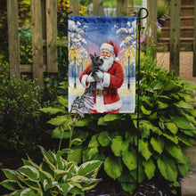 Load image into Gallery viewer, Scottish Terrier with Santa Claus Garden Flag