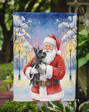 Load image into Gallery viewer, Scottish Terrier with Santa Claus Garden Flag