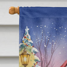 Load image into Gallery viewer, Yorkshire Terrier with Santa Claus House Flag