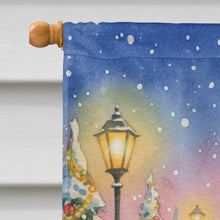 Load image into Gallery viewer, Abyssinian Cat with Santa Claus House Flag