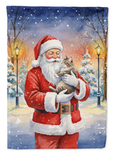 Load image into Gallery viewer, American Shorthair Cat with Santa Claus House Flag