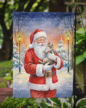 Load image into Gallery viewer, American Shorthair Cat with Santa Claus Garden Flag