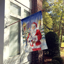 Load image into Gallery viewer, Australian Mist Cat with Santa Claus House Flag