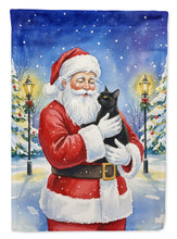 Load image into Gallery viewer, Bombay Cat with Santa Claus Garden Flag