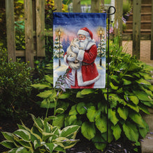 Load image into Gallery viewer, Burmilla Cat with Santa Claus Garden Flag