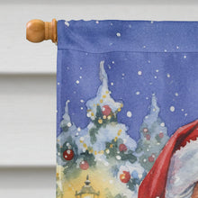 Load image into Gallery viewer, Calico Cat with Santa Claus House Flag
