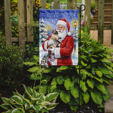 Load image into Gallery viewer, Chocolate Point Cat with Santa Claus Garden Flag