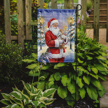 Load image into Gallery viewer, Exotic Shorthair Cat with Santa Claus Garden Flag