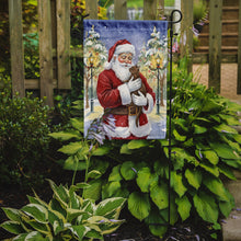 Load image into Gallery viewer, Havana Cat with Santa Claus Garden Flag