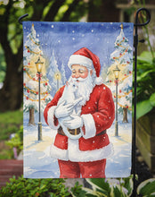 Load image into Gallery viewer, Khao Manee Cat with Santa Claus Garden Flag