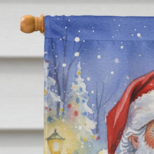 Load image into Gallery viewer, LaPerm Cat with Santa Claus House Flag