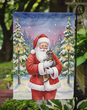 Load image into Gallery viewer, Lykoi Cat with Santa Claus Garden Flag