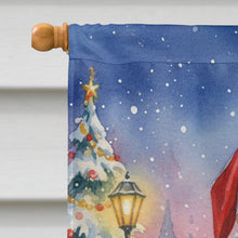 Load image into Gallery viewer, Lynx Point Cat with Santa Claus House Flag