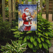 Load image into Gallery viewer, Malayan Cat with Santa Claus Garden Flag