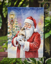 Load image into Gallery viewer, Mekong Bobtail Cat with Santa Claus Garden Flag