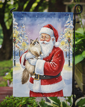 Load image into Gallery viewer, Ragdoll Bicolor Cat with Santa Claus Garden Flag