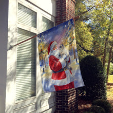 Load image into Gallery viewer, Ragdoll Blue Point Cat with Santa Claus House Flag